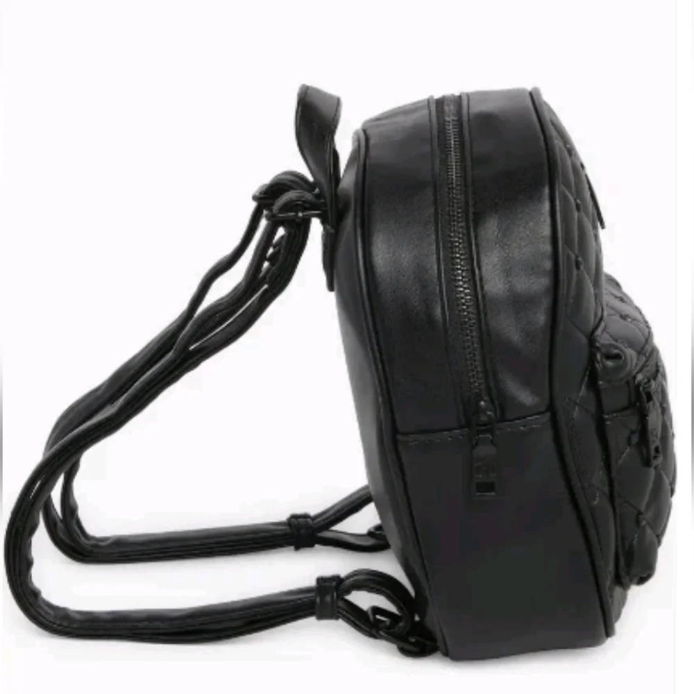 Badgley Mischka Vegan Leather Mini Studded Backpack